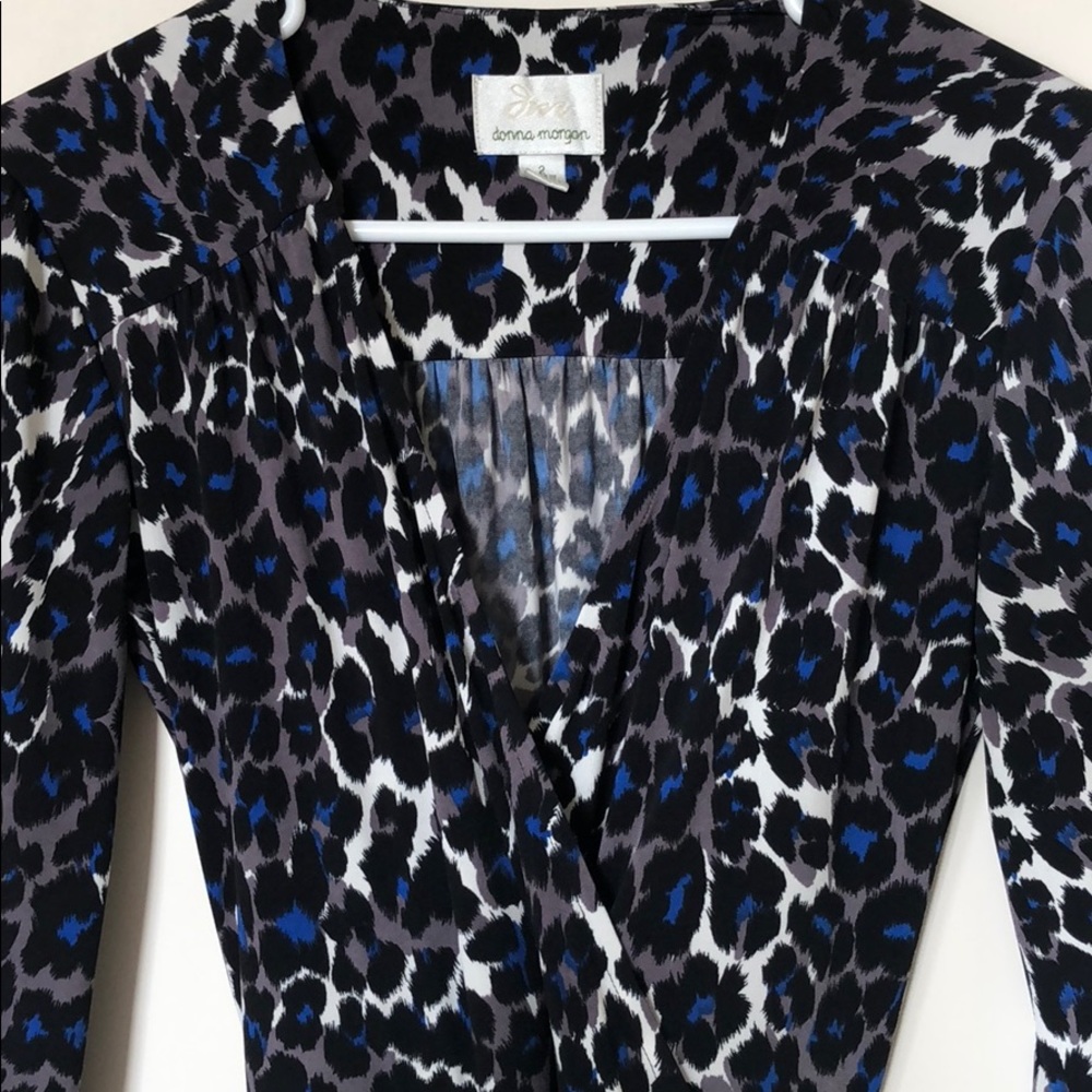 Print Wrap Dress